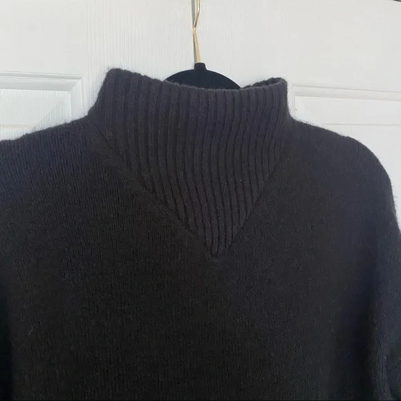 Madewell Black Dillon Mockneck Pullover Sweater - Picture 8 of 10